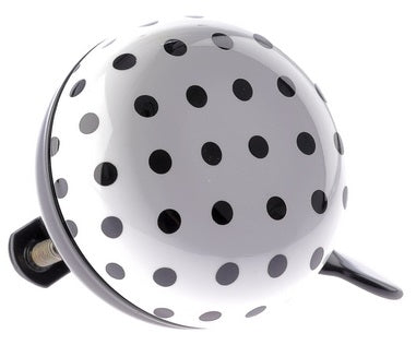 Nv ding dong appelez 60 mm dots blanc avec carte de point noir
