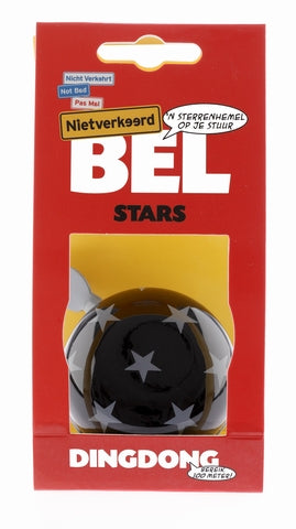 Nv ding dong appelez 60 mm étoiles noires avec carte étoile