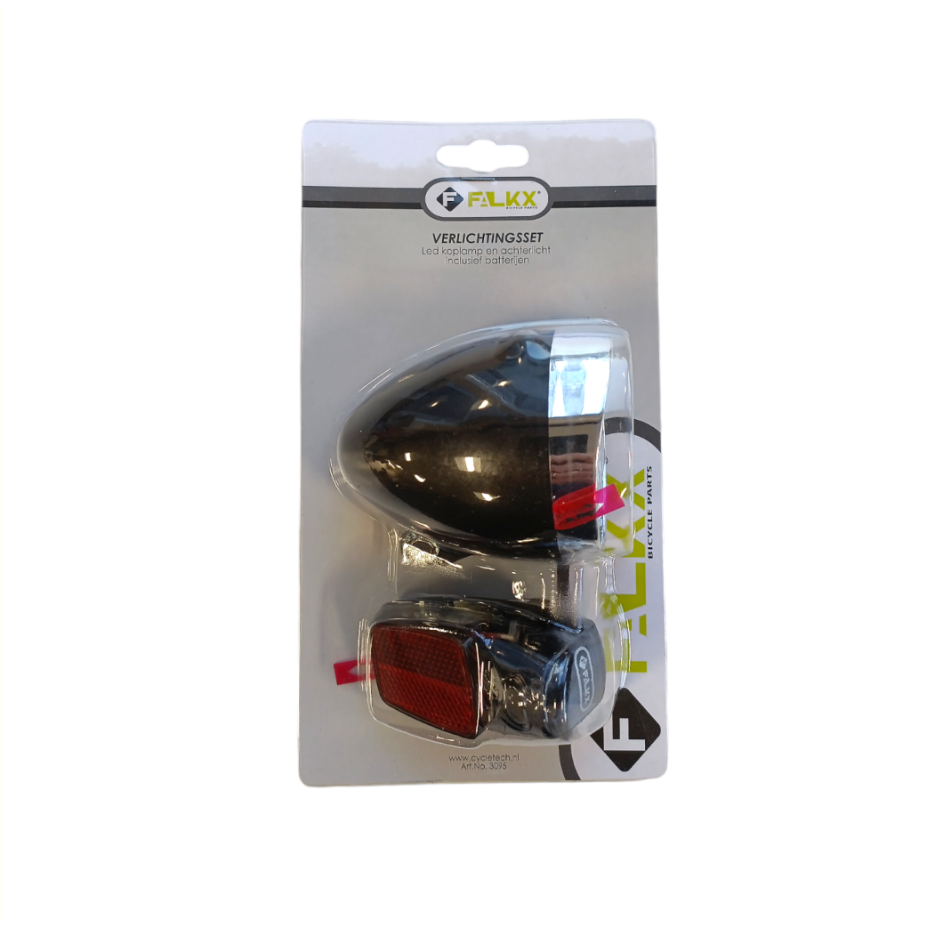 Falkx sun set ii led lighting set battery