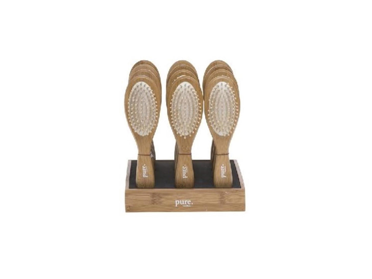 Source balance bamboe haarborstel 24cm pure