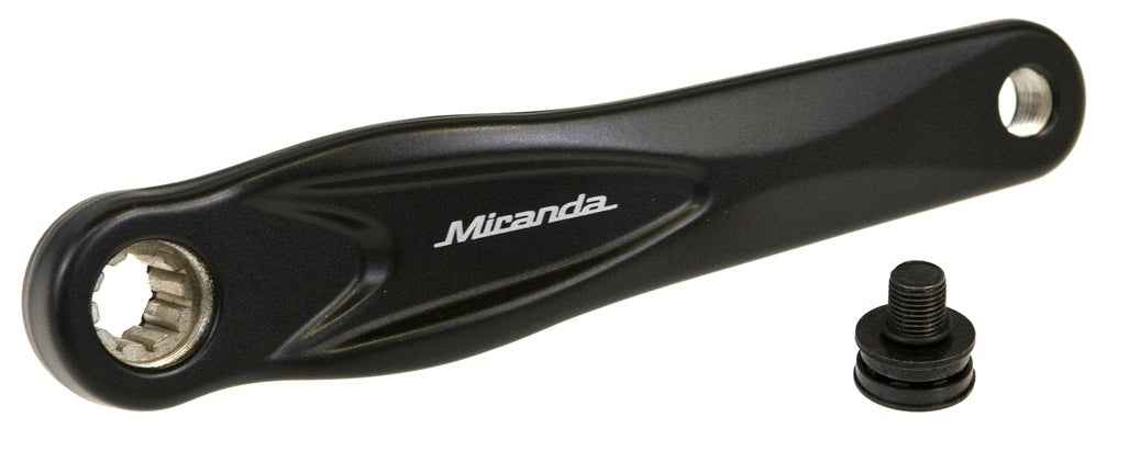 Miranda Crank à droite 170 mm Mini Isis Bosch 3 Matt Black