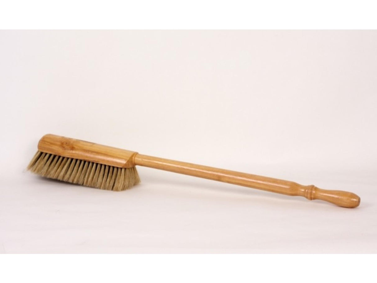 Luva handstoffer grijs wit chinees haar 45cm