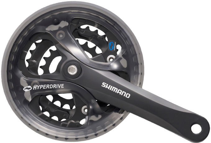Shimano Crankset 7.8 speed Acera FC-M361 with 175mm crank arm 42 x 32 x 22T black