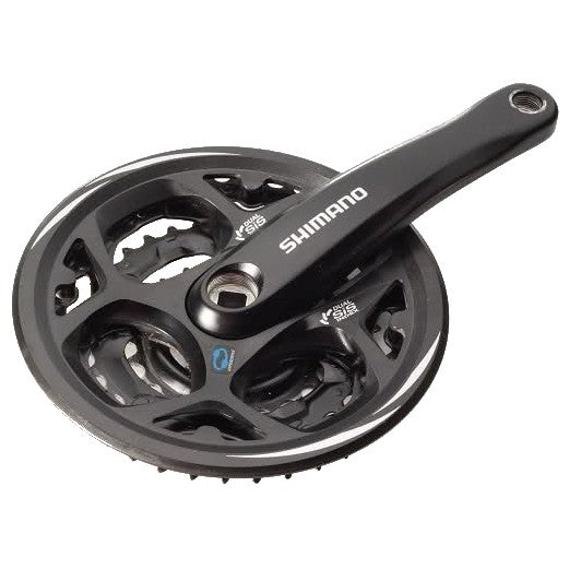Shimano crankset altus m311 7 8v 22 32 42t -5mm deepened