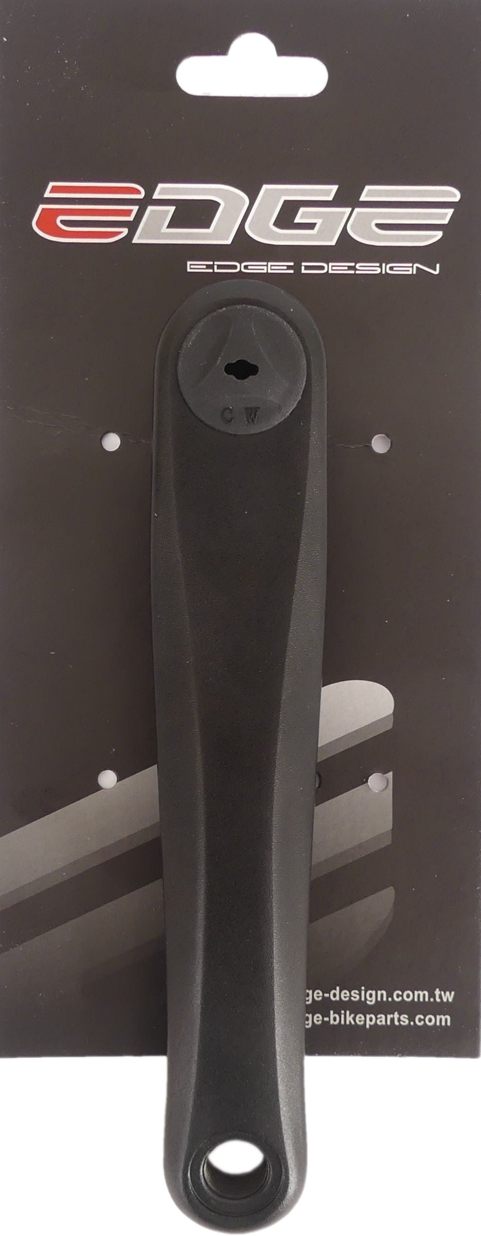 Edge Crankarm na lewym ATB 170 mm aluminiowy czarny