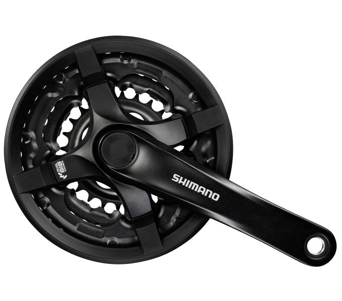 Shimano Crankkel Tourney CG Triple 28-38-48 175 mm ZW. -4 mm