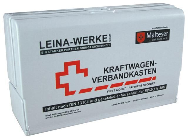 Leina-werke first aid kit leina-star silver edition first aid kit star b din 13164