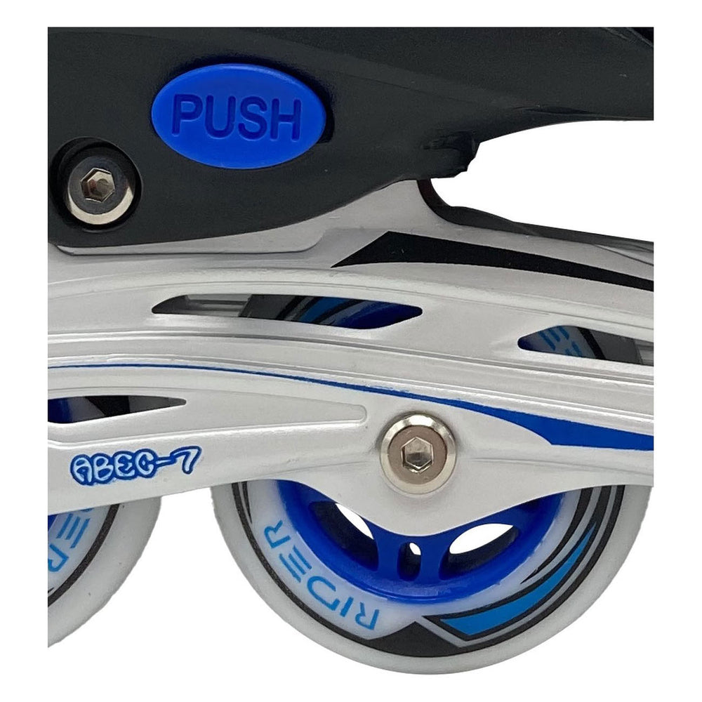 Inline skates blue black, size 33-36