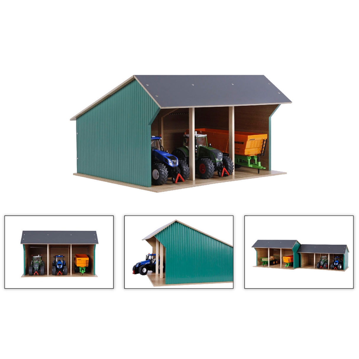 Детски селскостопански навес Globe Globe за трактори голям 1:32