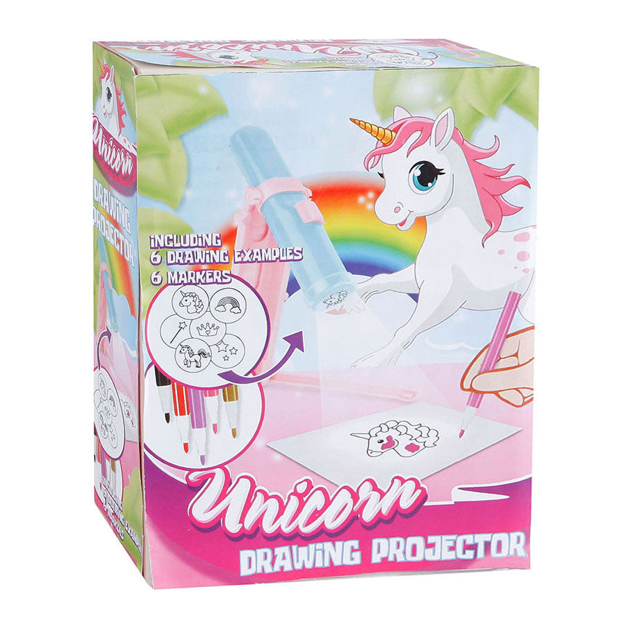 Unicorn drawing projector with 6 markers