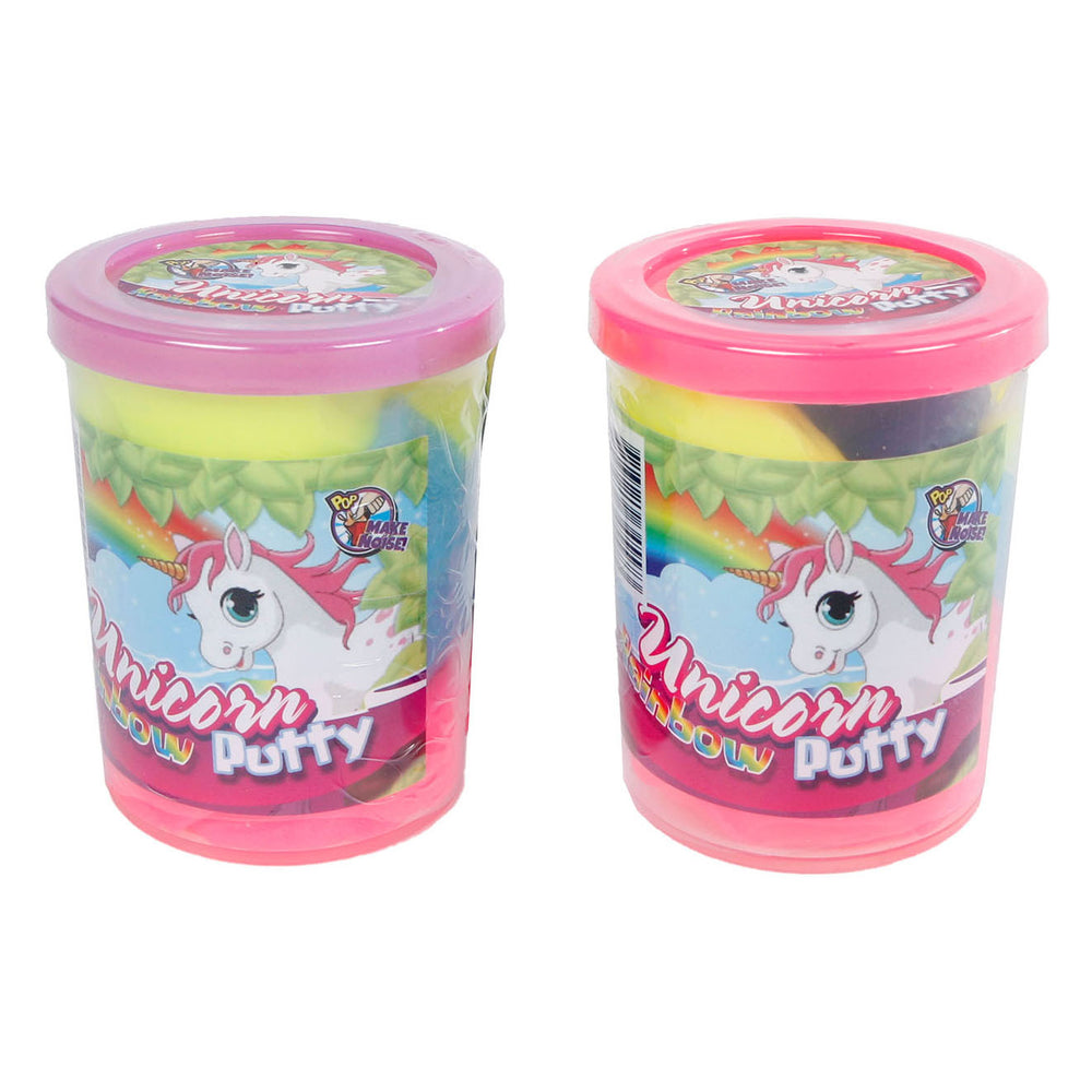 Unicorn putty rainbow colors, 115 grams