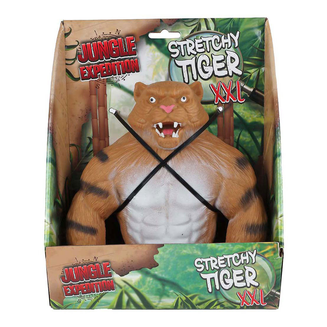 Tigre superelástico Jungle Expedition, 22 cm