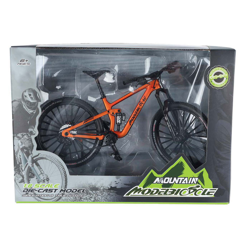 Mountain bike die-cast color, 20.5cm