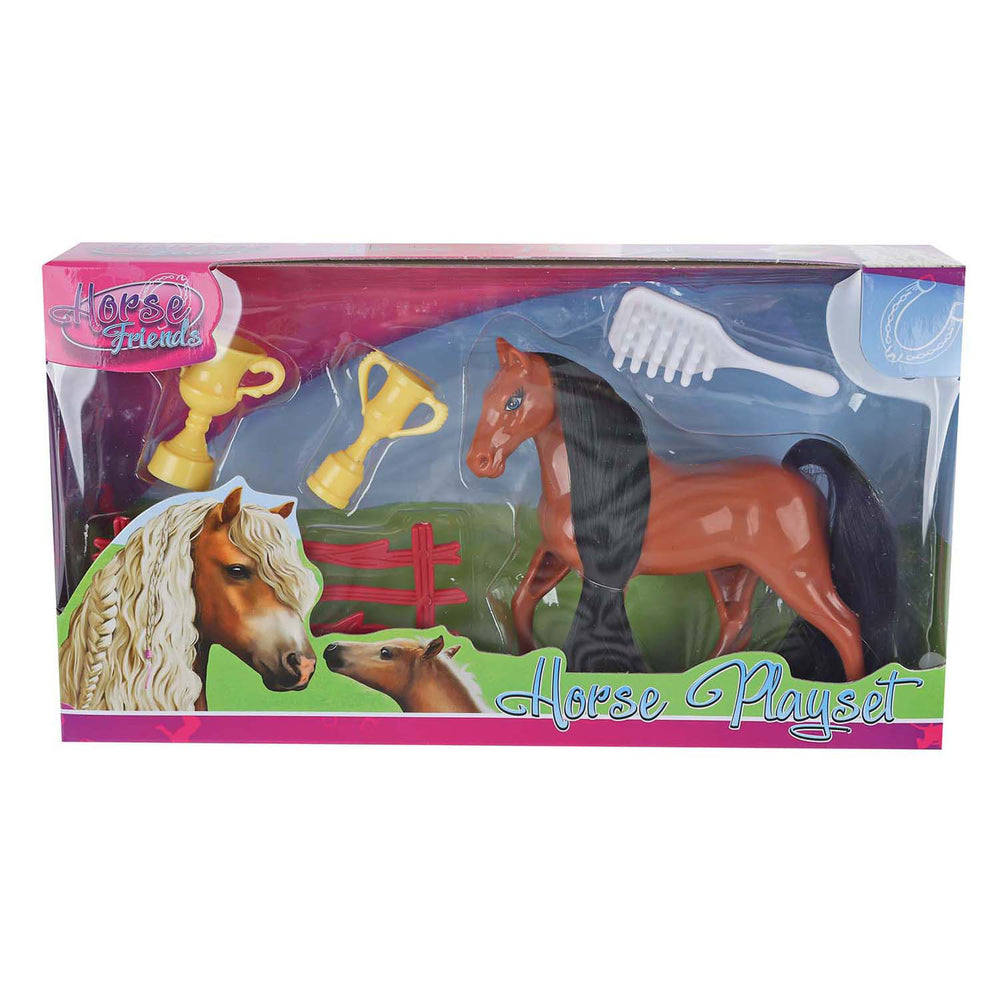 Horse friends toy figure horse with cups