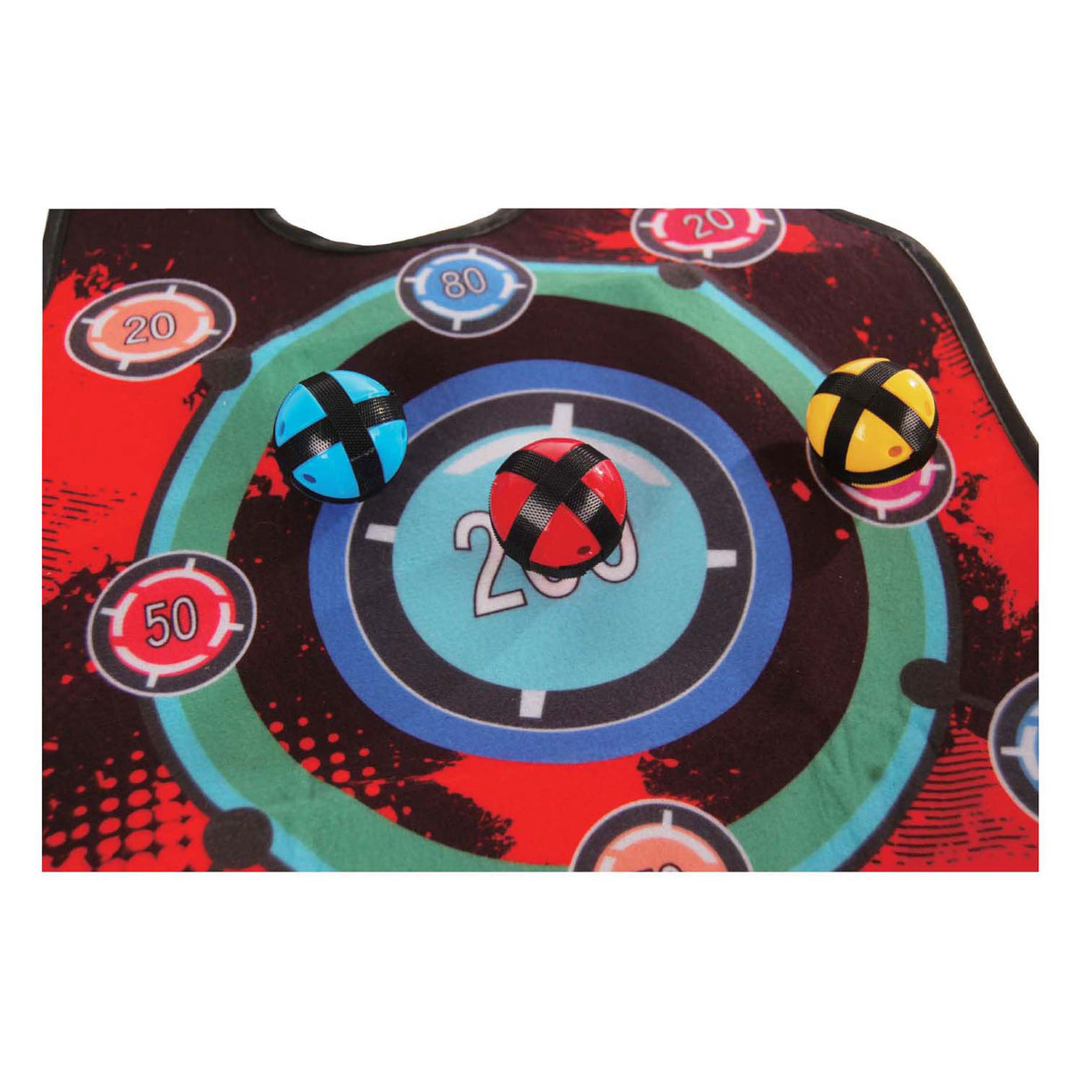 Gametime Velcro throwing game with 2 vests and 6 balls