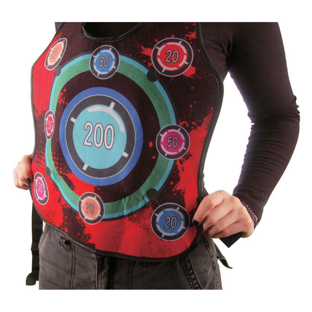 Gametime Velcro throwing game with 2 vests and 6 balls