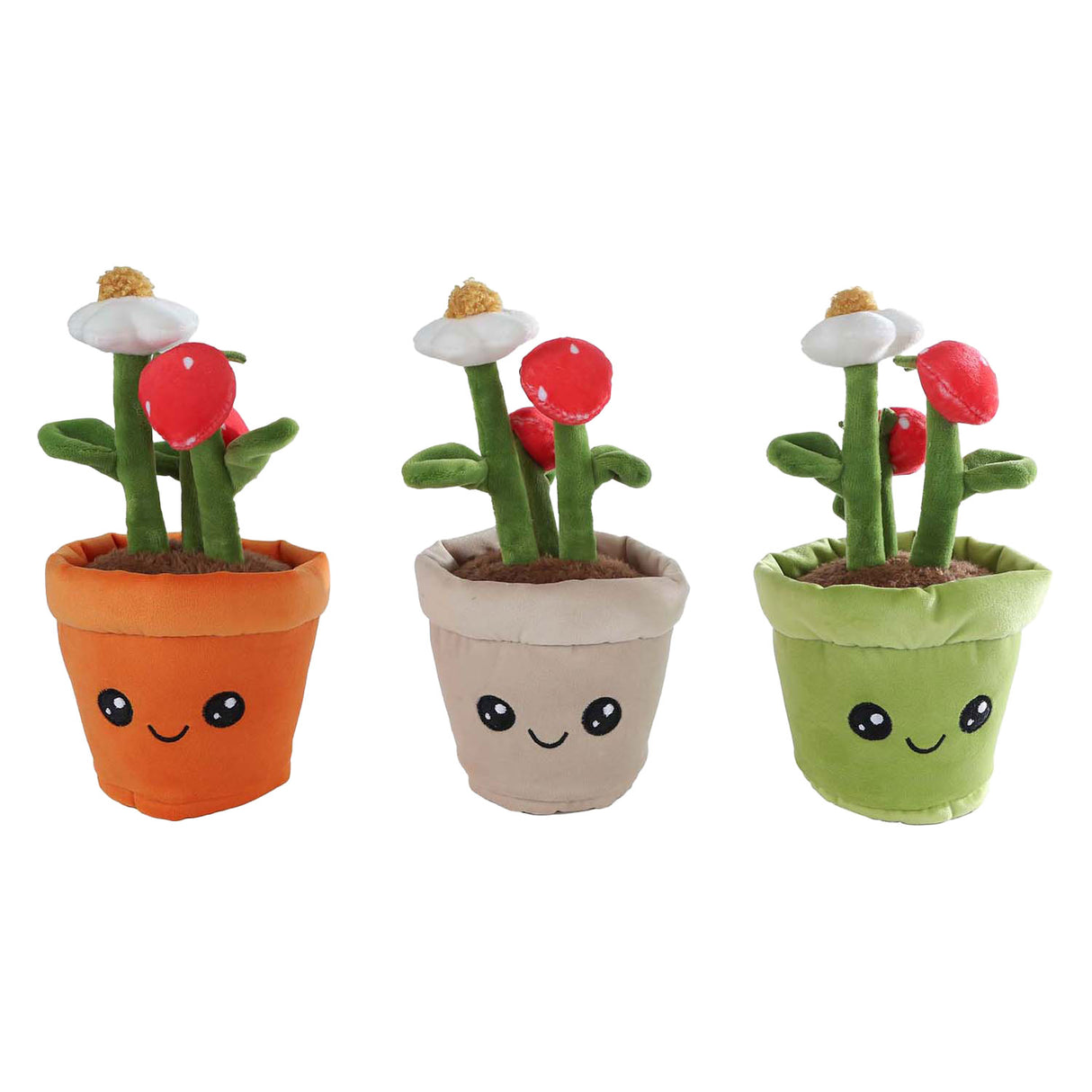 Take me home cuddly plant plush - rastlina jagode, 23 cm