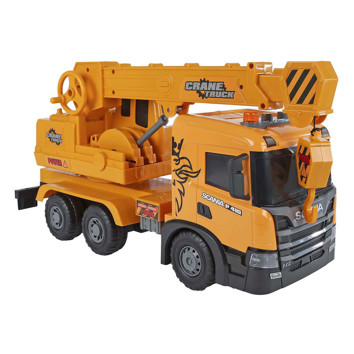 2 paleidimų Scania sunkvežimių krano trintis su šviesa ir garsu