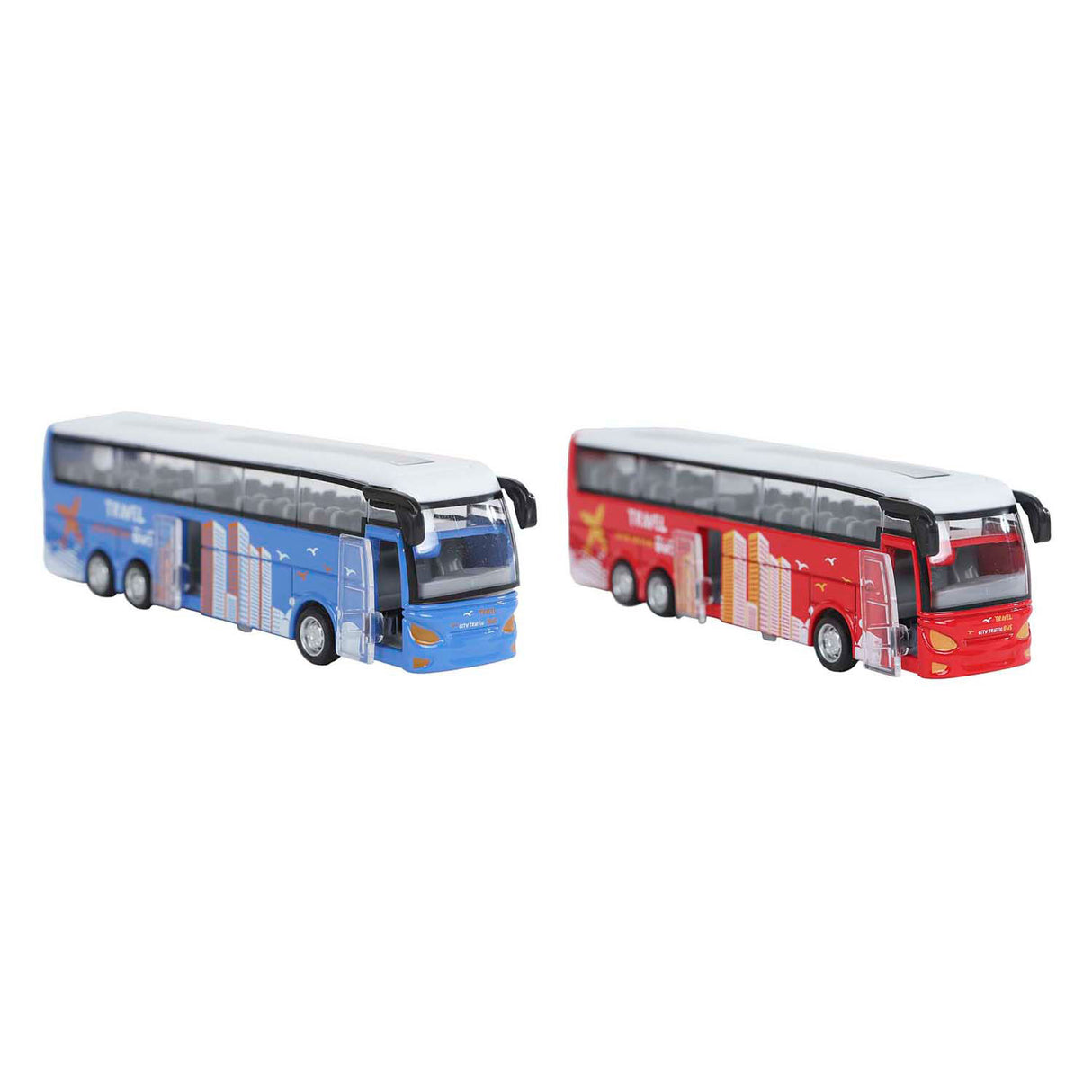 2-Spiele-Bus aus Druckguss, 12,5 cm