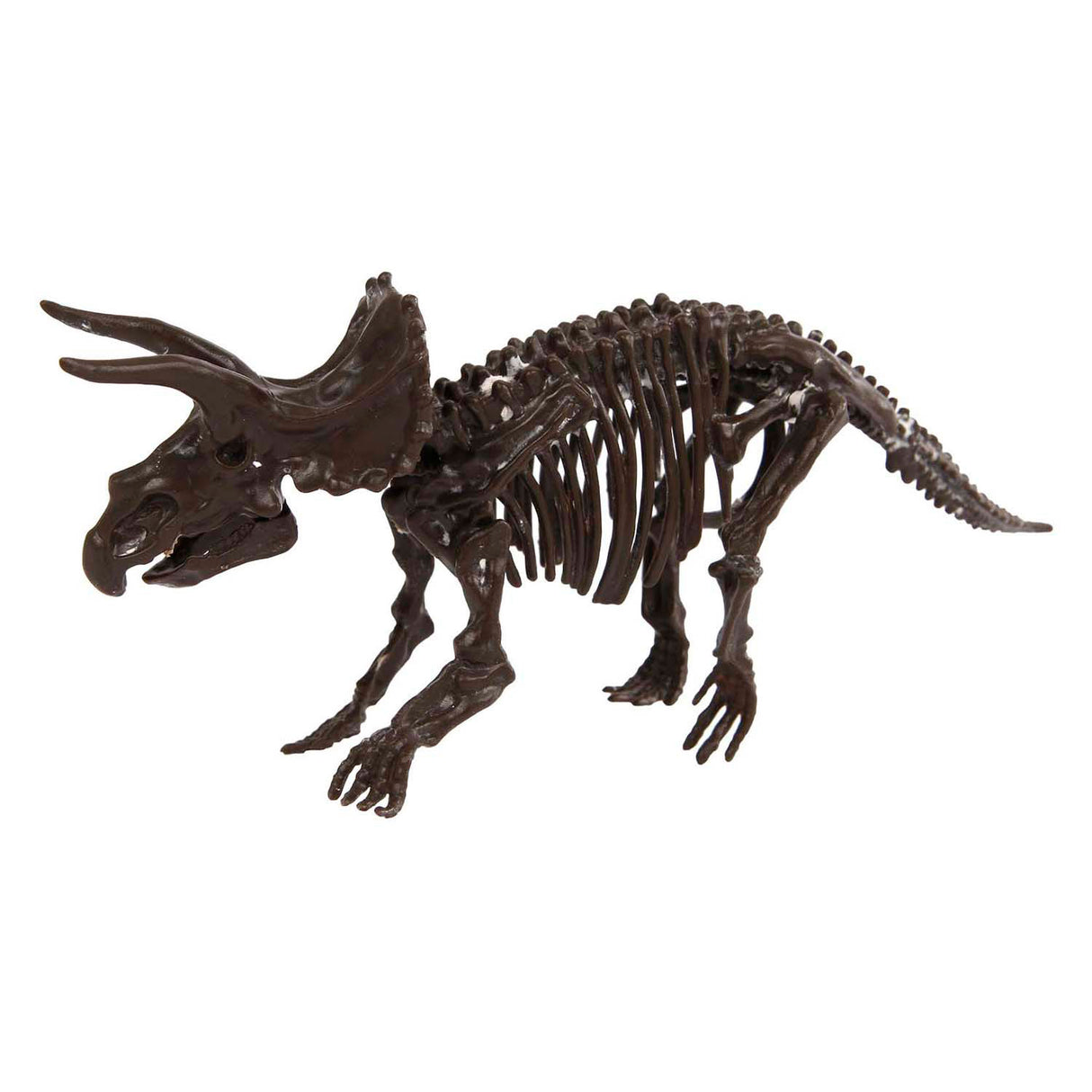 Puzzle à découper fossile Dinoworld avec figurine de dinosaure supplémentaire