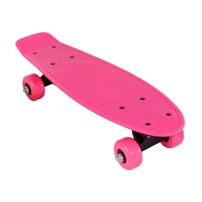 Street rider shortboard skateboard pink, 41cm