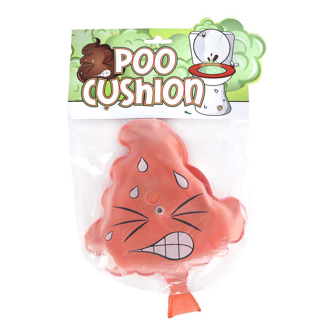 Poo whore cushion turd - 24x19cm