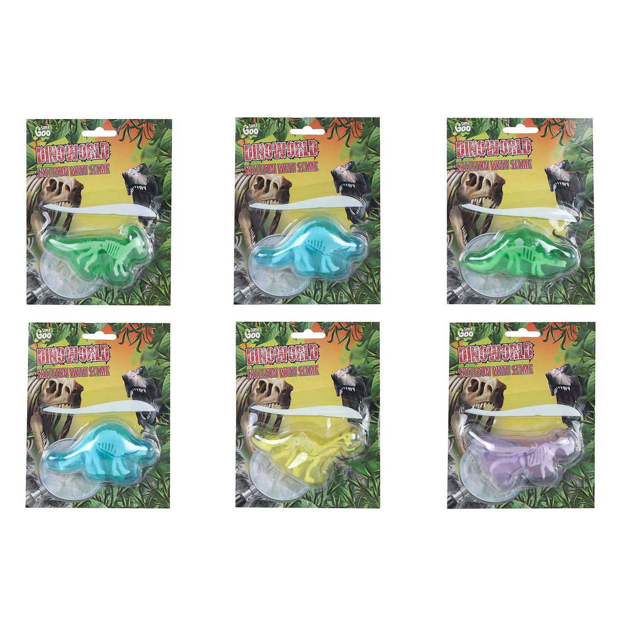 Dinoworld skeleton with dino slime