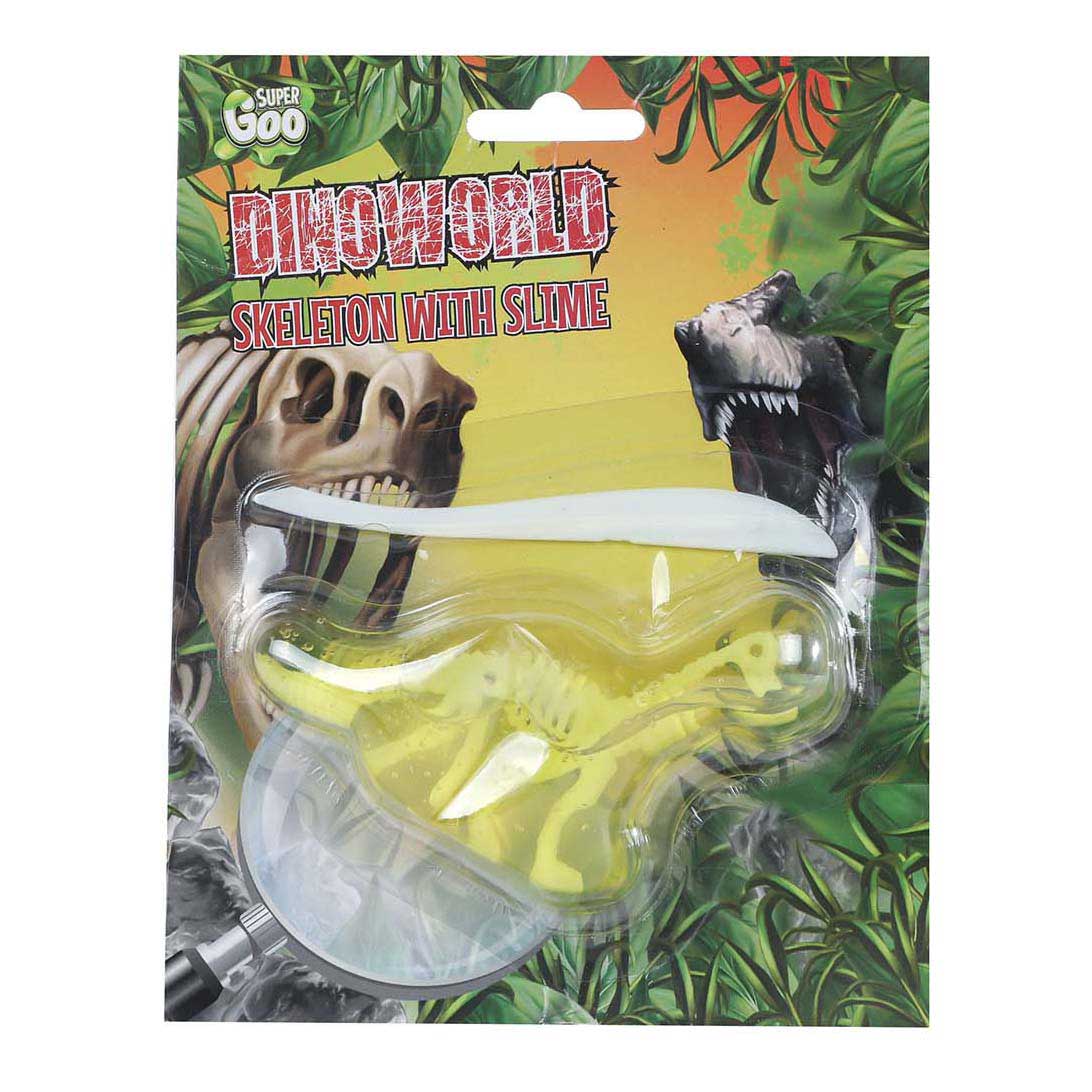 Dinoworld skeleton with dino slime