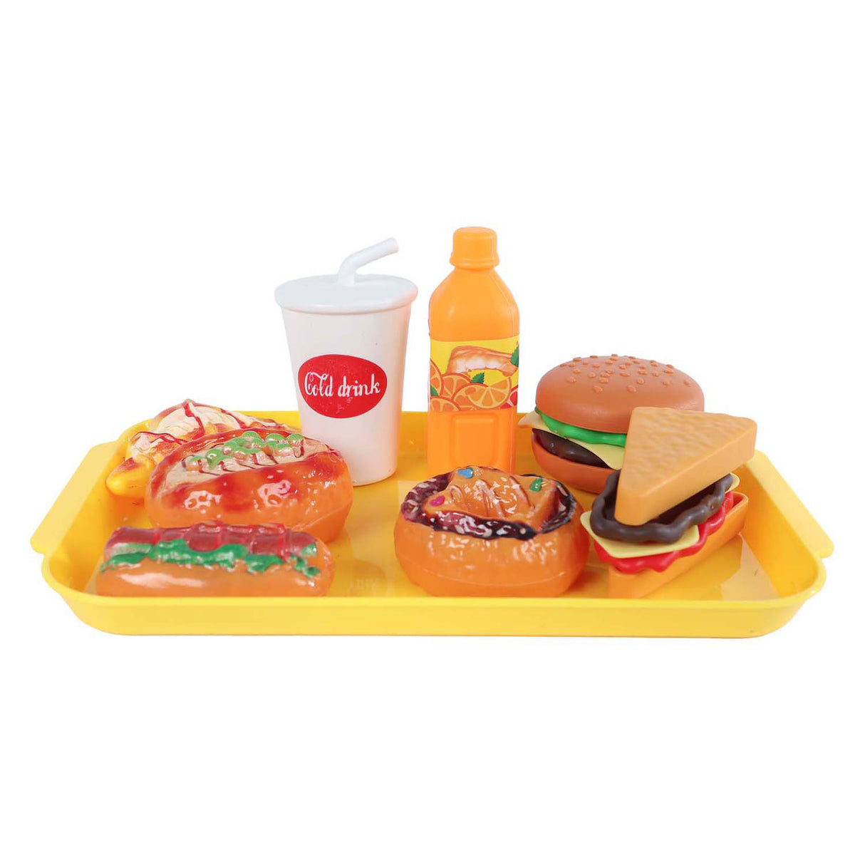 Fast food mini menu playset