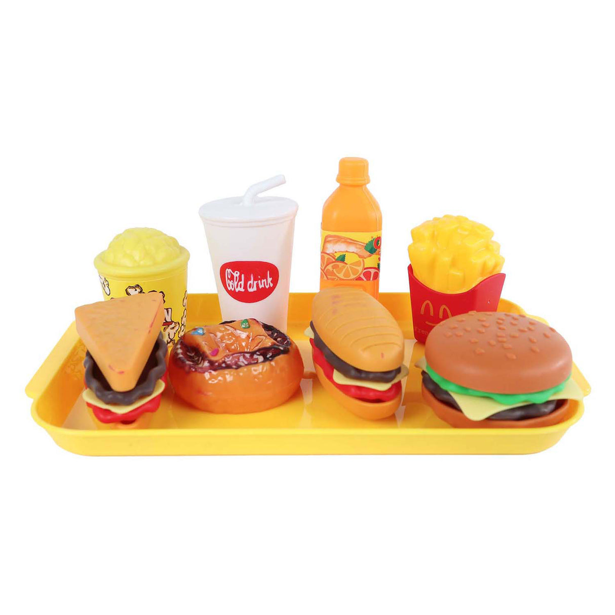 Fast food mini menu playset