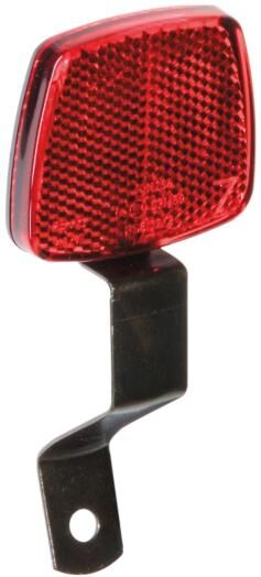 Busch + müller busch müller reflector rear reflector bm 31371zf red w.metal brac.