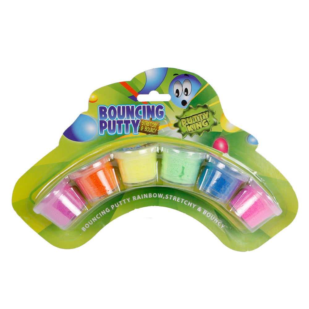 Putty king bouncing putty, 6 pcs.
