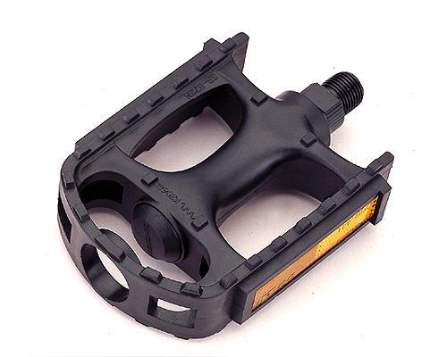 Marwi Pédale Set MTB Trekking SP-872N avec métal mince en plastique noir (paquet de cloque)