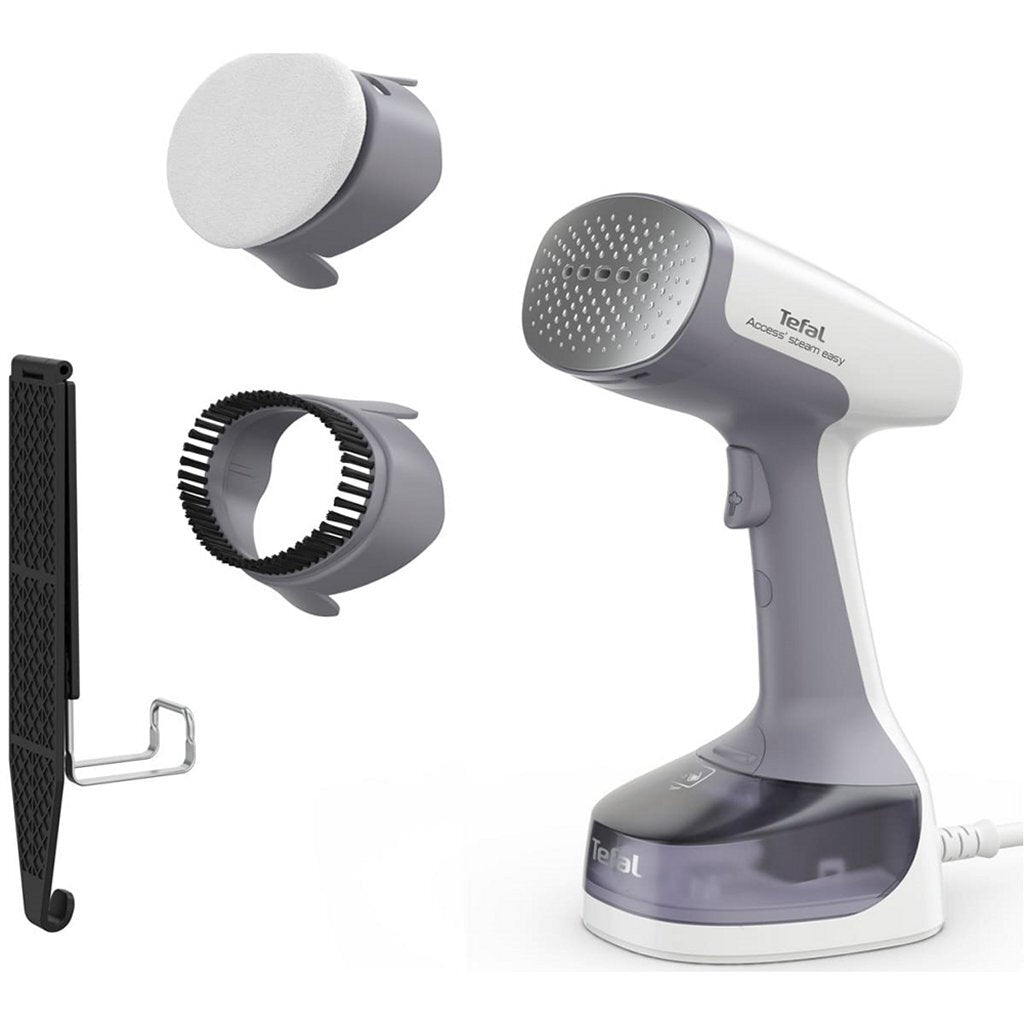 Tefal dt7151 clothes steamer white purple