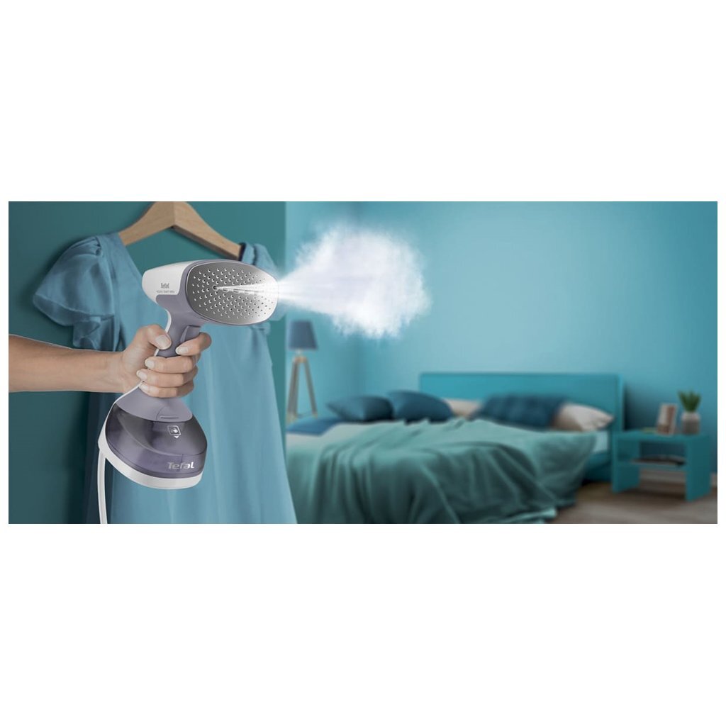 Tefal dt7151 clothes steamer white purple