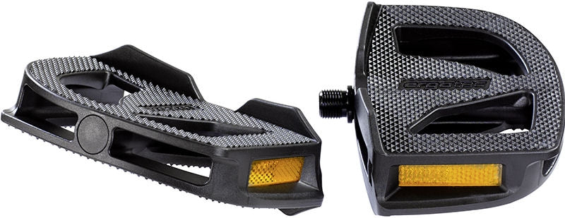 Pedal-Set Ergotec EP-1 Anti-Schlupf-Schwarz