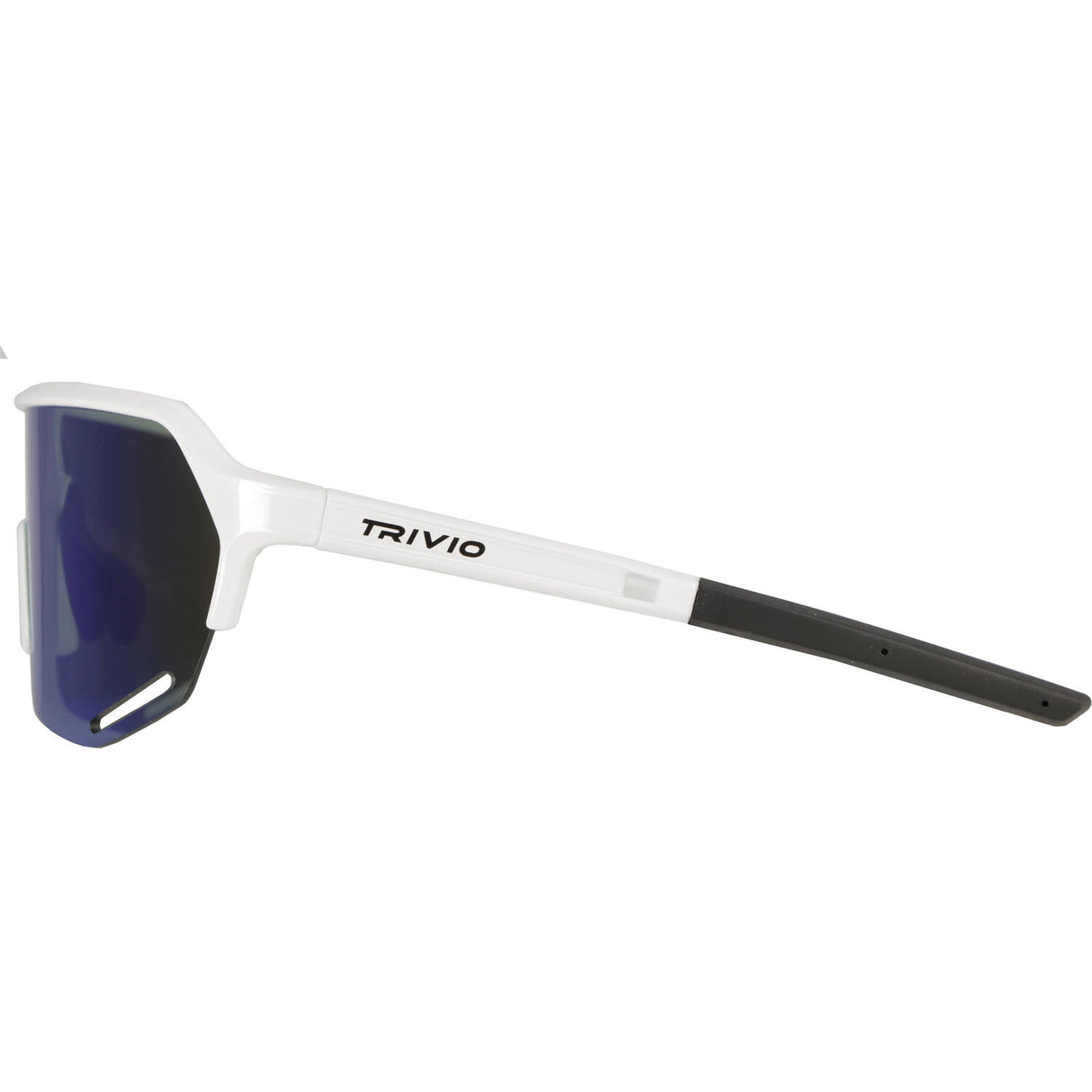 Trivio - Hyperion cycling glasses white rev green with extra transparent lens