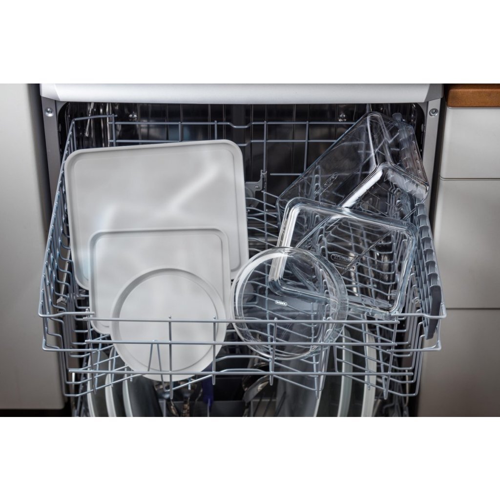 Pyrex bowl with plastic lid 0.8l