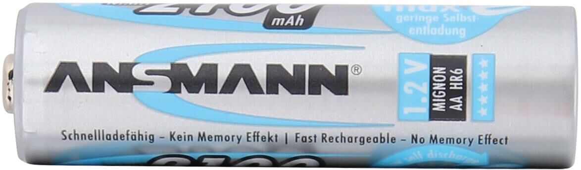 Ansmann batteries maxe rechargeable bat. maxe mignon 4piec.2100mah