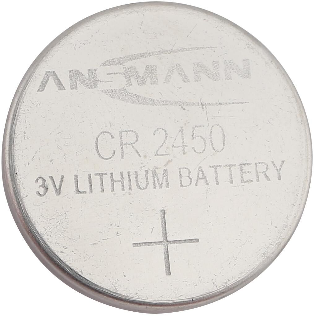 Ansmann Lithium Button Cell CR2450.