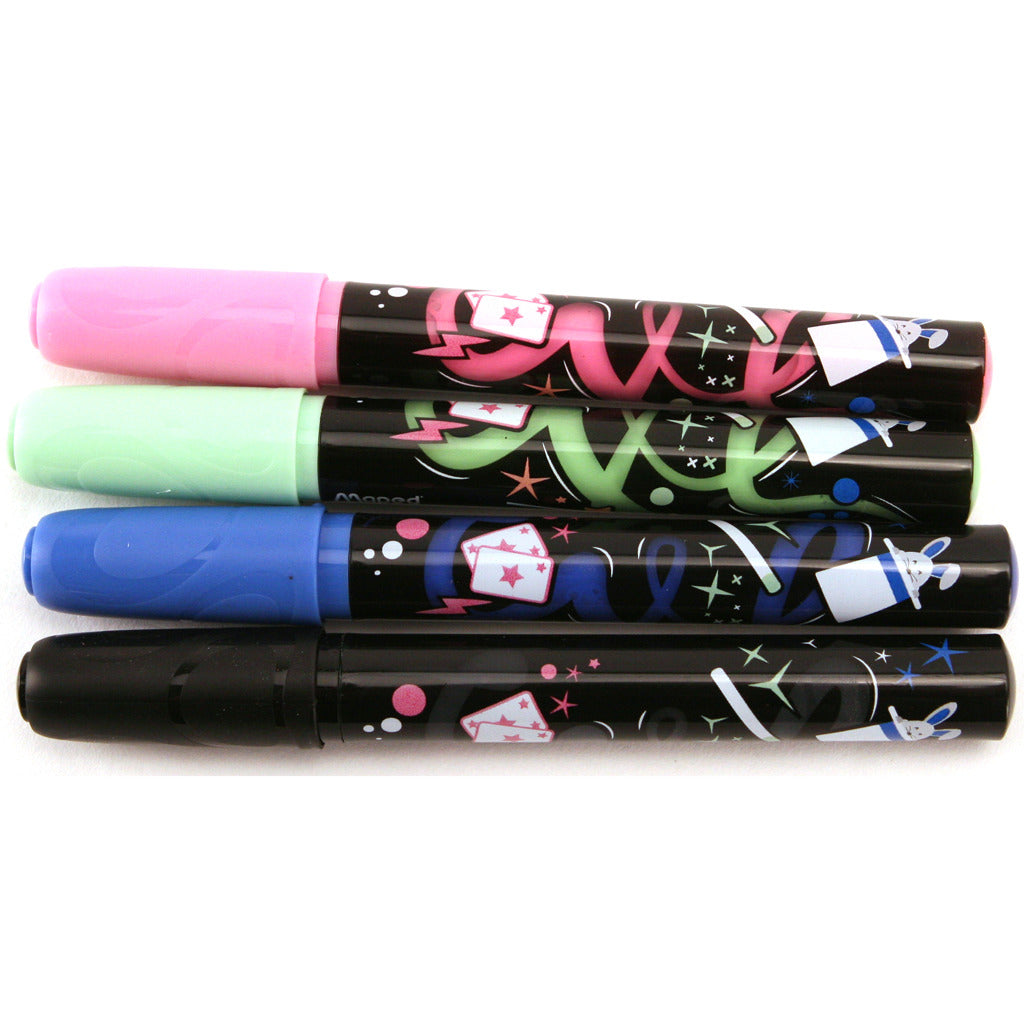 Maped Maped Chalk Markers 4 Colors with Black