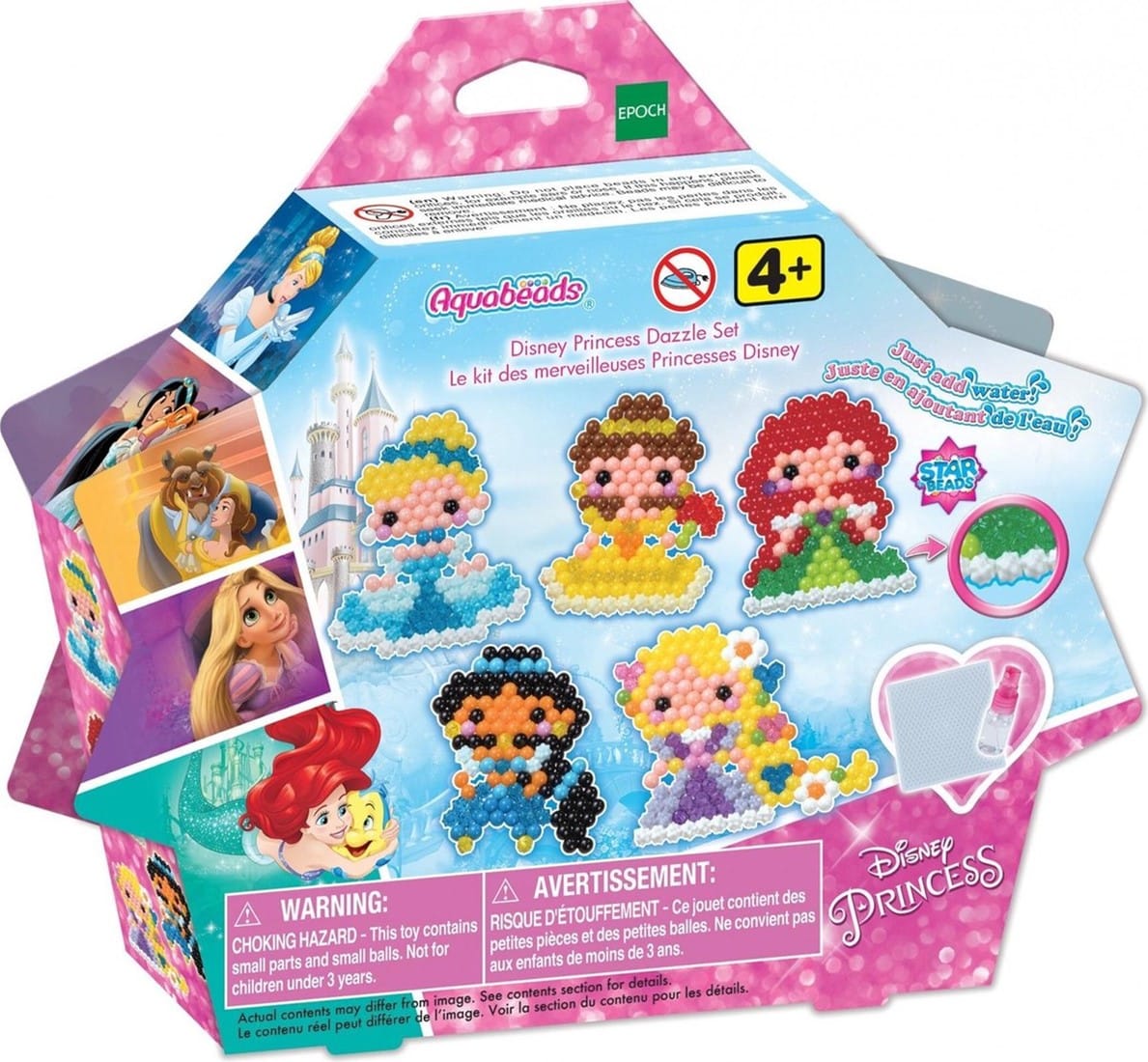 Brandunit aquabeads disney princess figures making