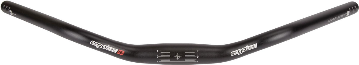 Ergotec stuur trekking handlebar xxl alu level 6 black