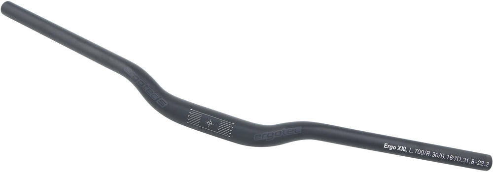 Ergotec Stiúrtha Ergo XXL 31.8mm 700mm Matt Black