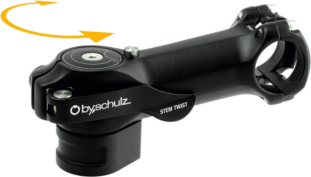 By,schulz voorbouw stem twist sds stem stem twist sds 90 31,8mm,alu,black