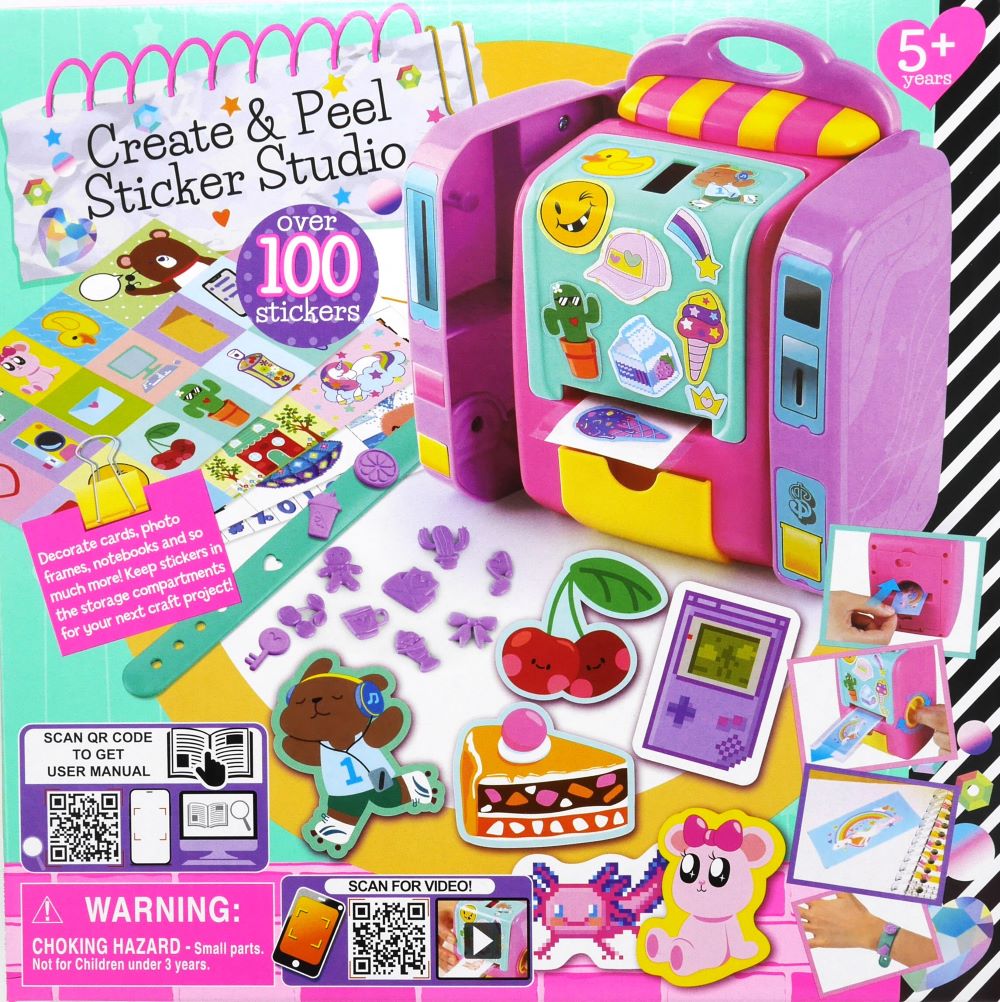 Estudio de pegatinas haz tus propias pegatinas