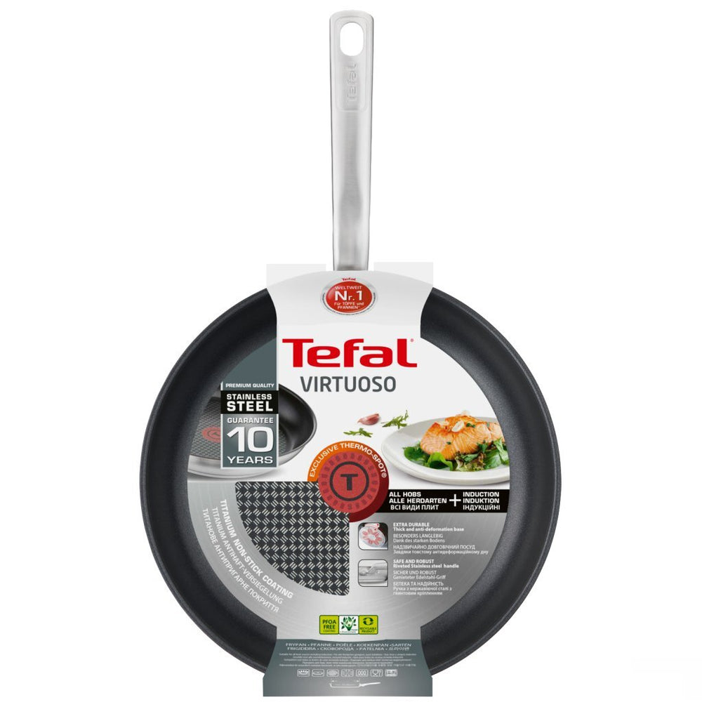 Tefal Kochgeschirr Tefal Virtuoso Bratpfanne 30 cm Edelstahl
