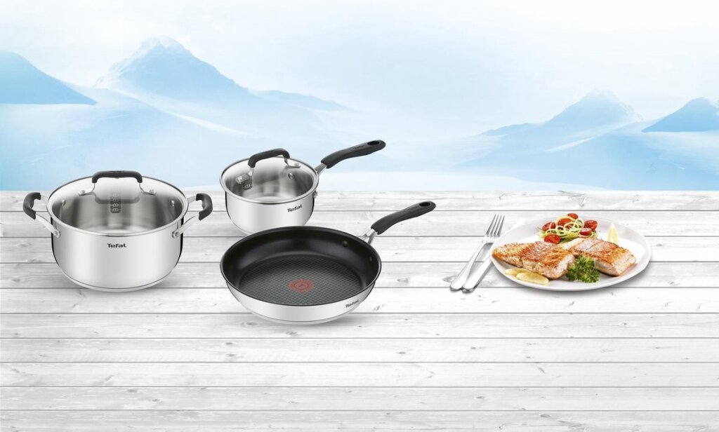 Tefal Cookware Tefal Cook Cool Pan Set 3-piece