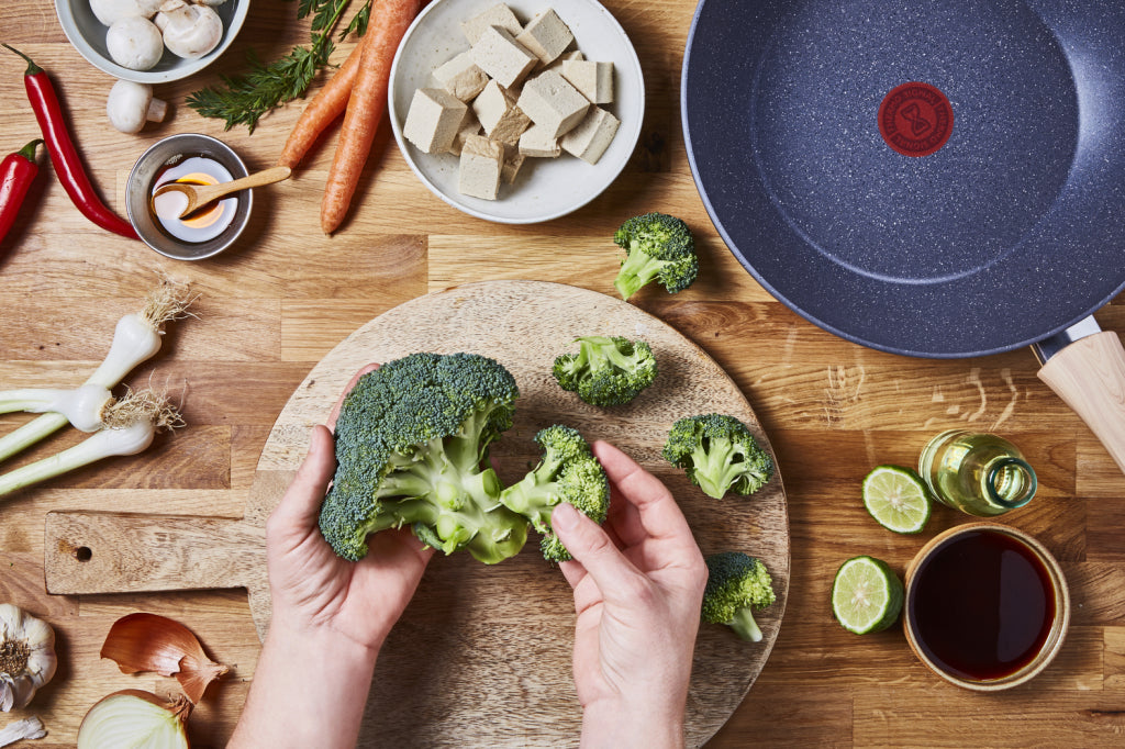 Tefal natural force wok pan 28 cm