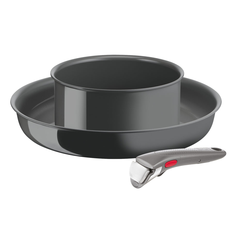 Tefal l26093 ingenio renew frying pan set 3-piece ceramic
